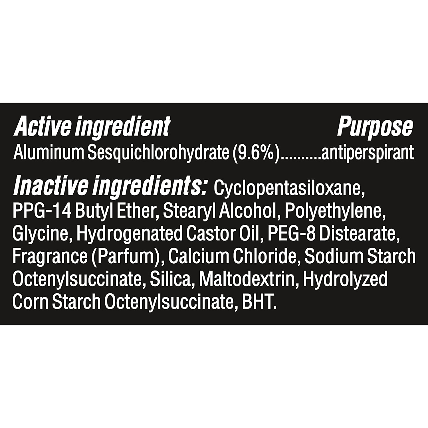 Degree Men UltraClear Antiperspirant Deodorant Black + White 4 count 72-Hour Sweat & Odor Protection Antiperspirant For Men With MotionSense Technology 2.70 Ounce (Pack of 4) - Image 14